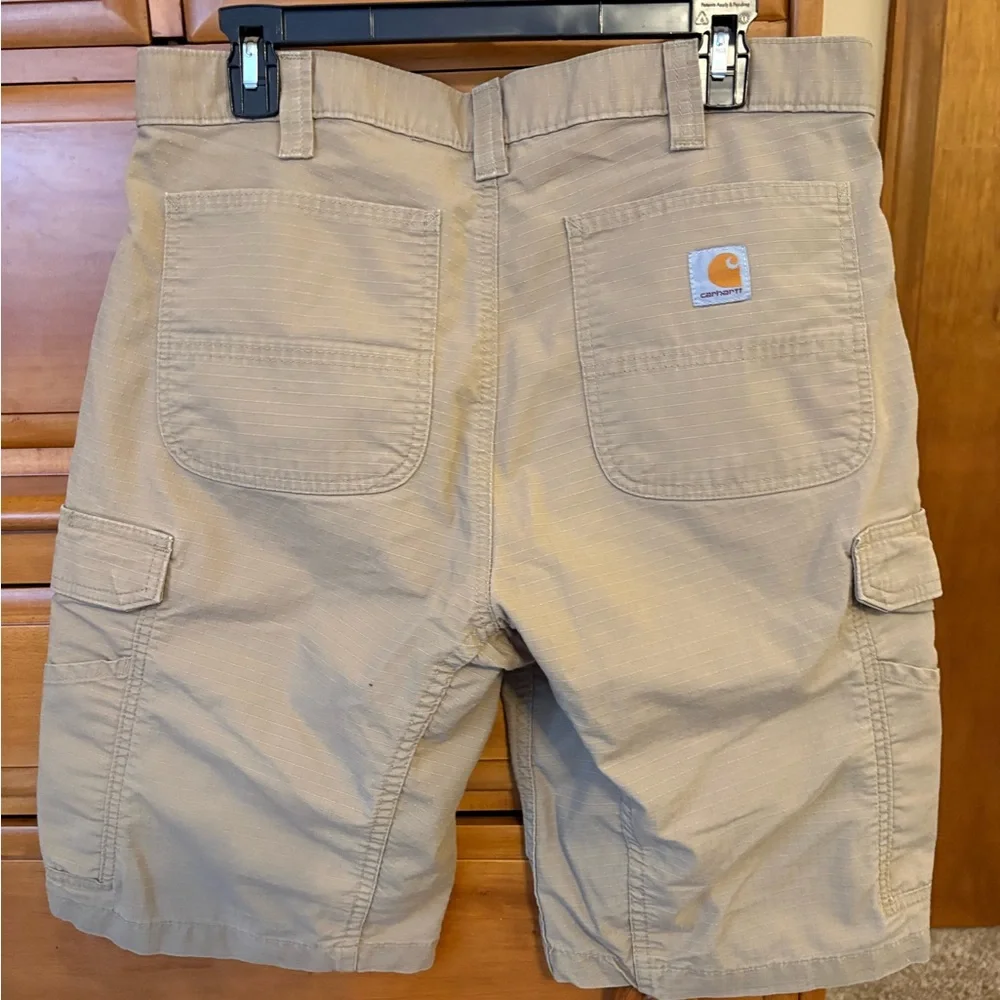 Carhartt Tan Utility lightweight Cargo Shorts 34 - Picture 4 of 4